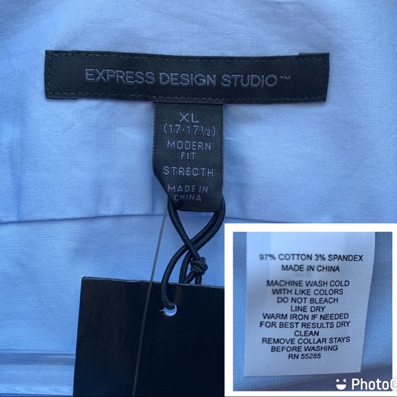 SOLD Express Design Studio Modern Fit IMX Shirt - Picture 7 of 8
